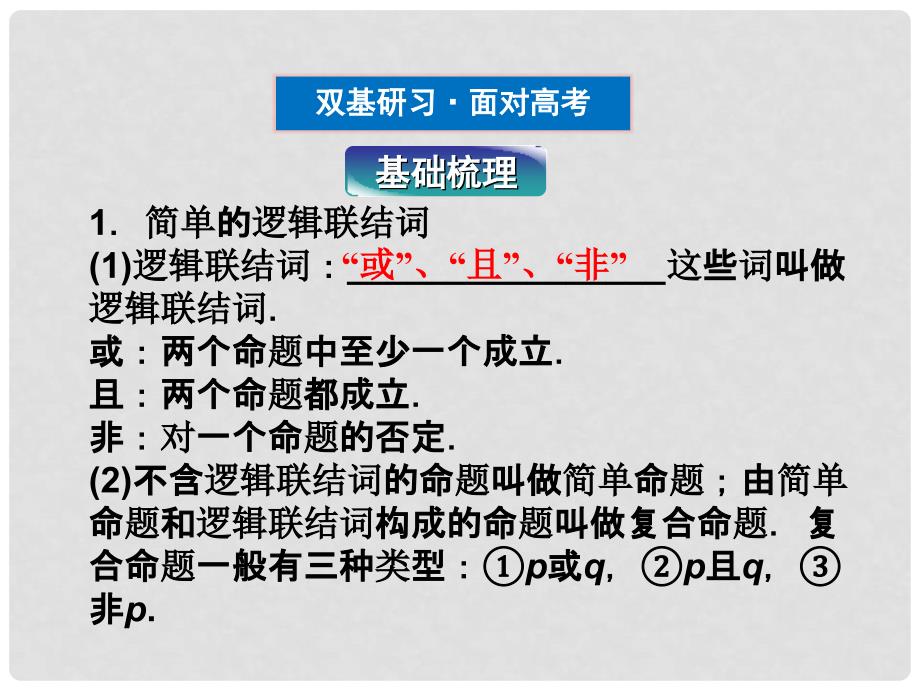 江苏省高考数学总复习 第1章第三节课件 理 苏教版_第3页