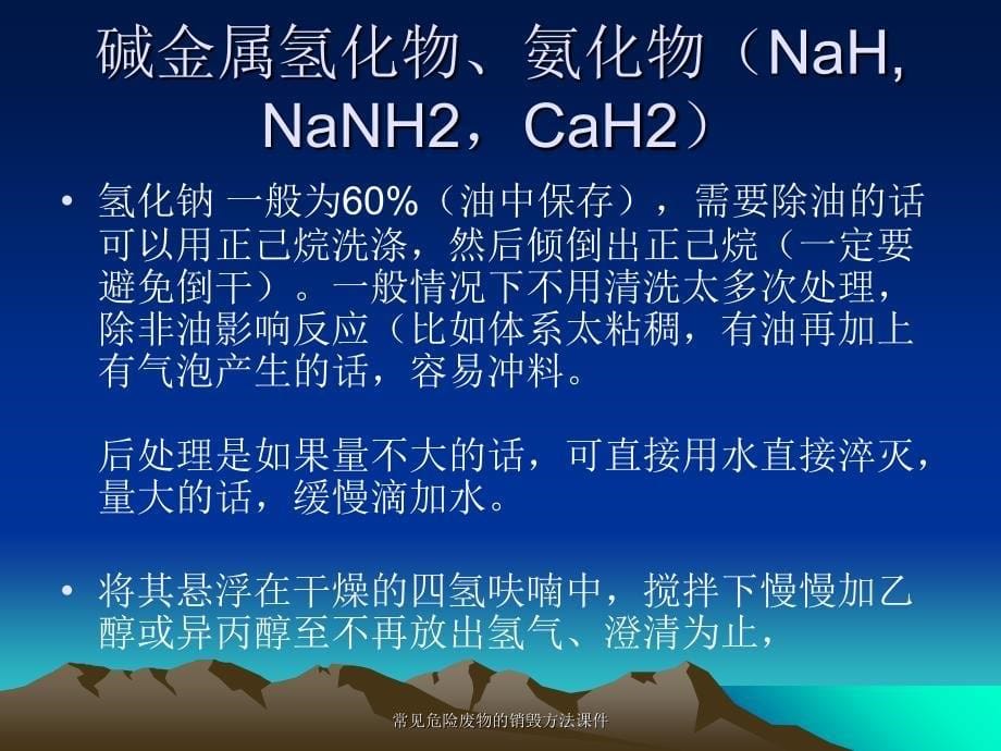 常见危险废物的销毁方法课件_第5页