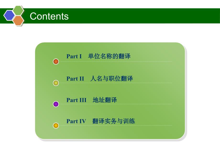 Unit2translationofbusinesscards商务名片翻译PPT优秀课件_第3页