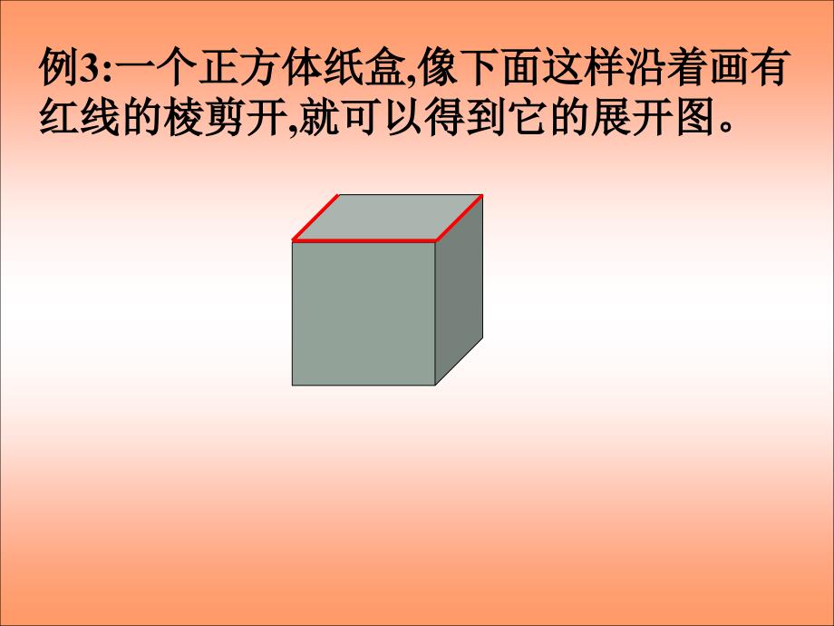 五年级数学下册 4.6 长方体、正方体的展开图课件2 沪教版_第3页