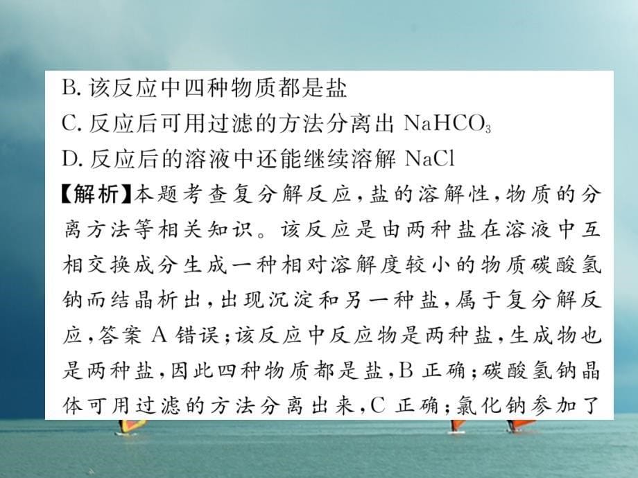 2023春九年级化学下册 期末专题复习 专题复习1 信息给予题作业课件 （新版）新人教版_第5页