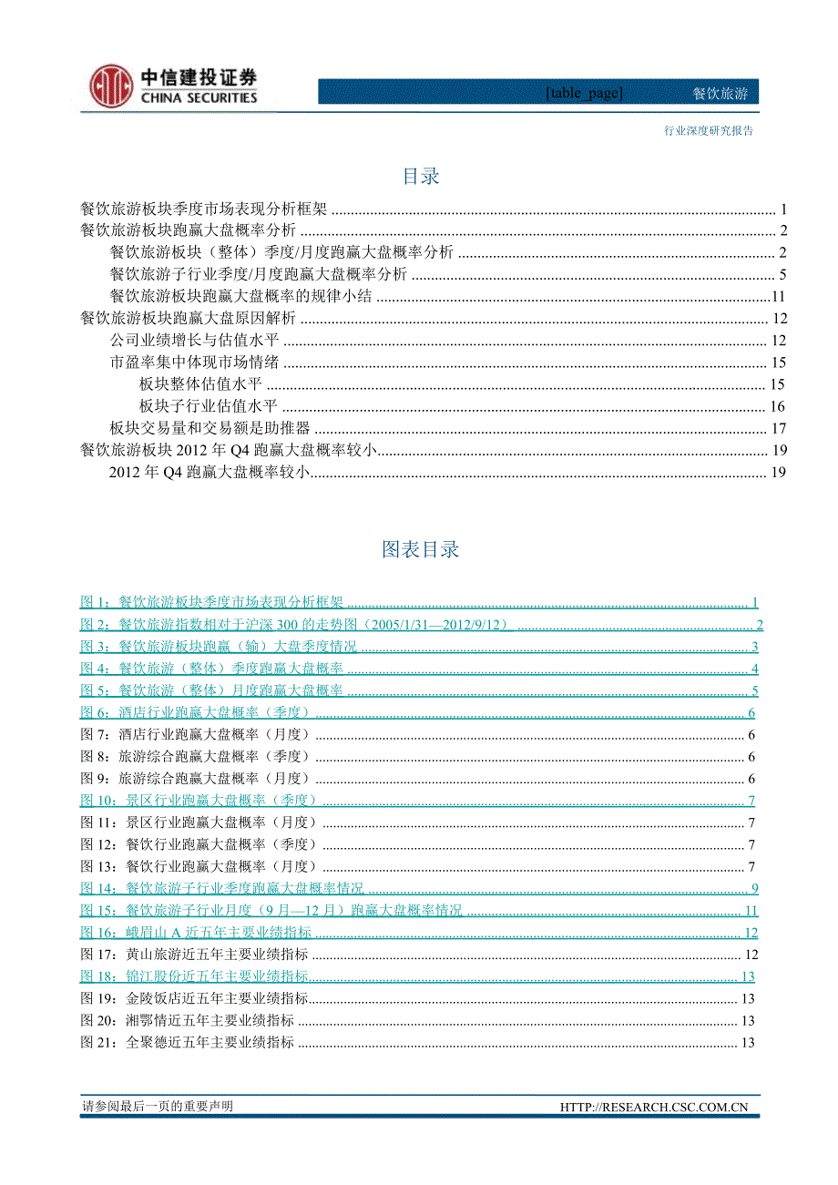 餐饮旅游板块季度月度市场表现研究0918_第2页