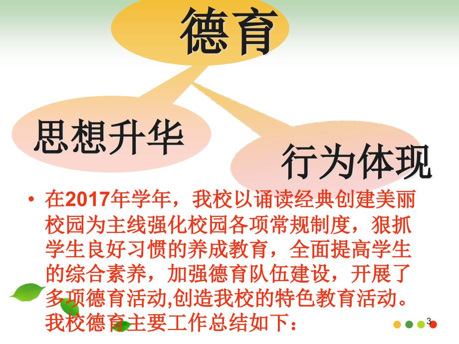 庄合小学德育工作汇报PPT幻灯片_第3页