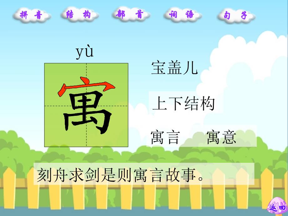 寓言两则生字词学习_第4页