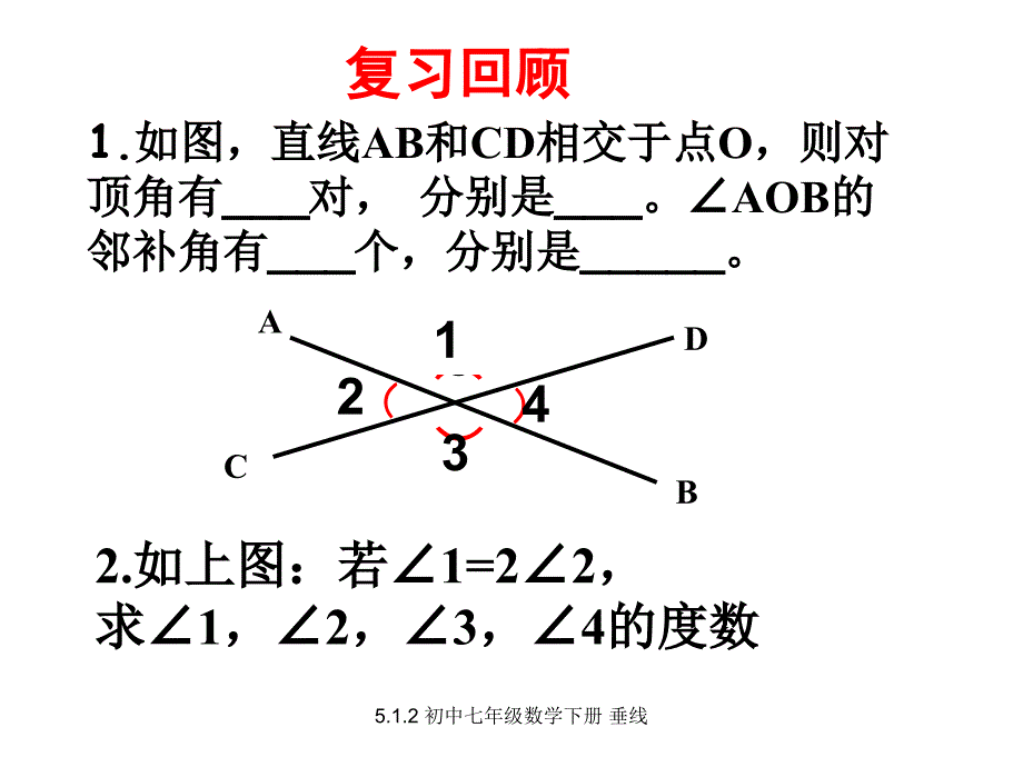 最新5.1.2初中七年级数学下册垂线_第2页