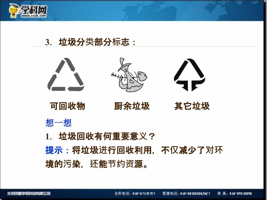 [名校联盟]江苏省邳州市第二中学2013年高中化学选修四课件：课题3　垃圾的妥善处理与利用_第4页