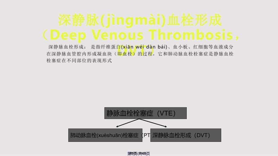 DVT的诊断及防治策略院内实用教案_第5页