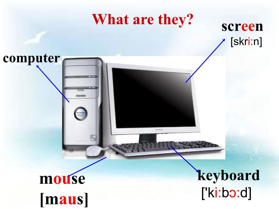 外研版初中英语七年级上册module 7 Unit 1 How do I write my homework on the computer课件_第4页