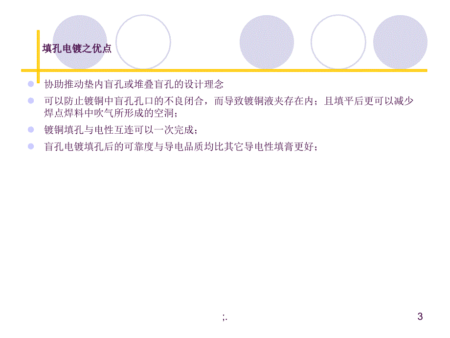 盲孔之填孔技术ppt课件_第3页