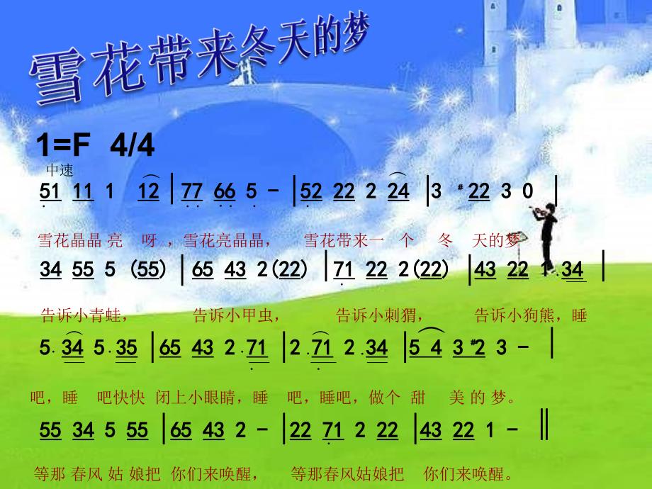 五年级上册音乐课件-雪花带来冬天的梦（3）｜人音版（简谱）最新_第2页