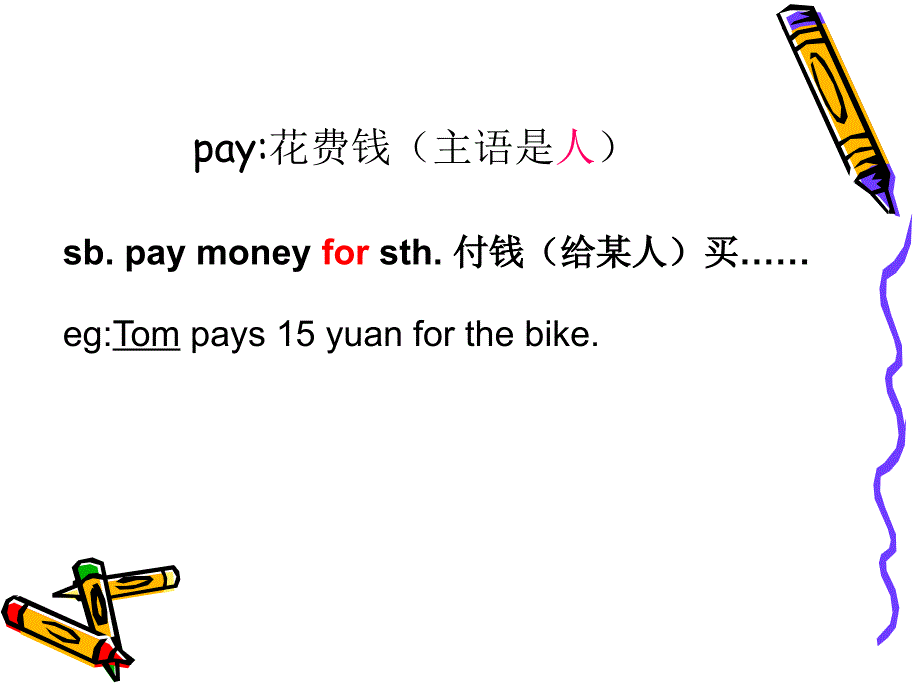 payspendcosttake用法辨析_第3页