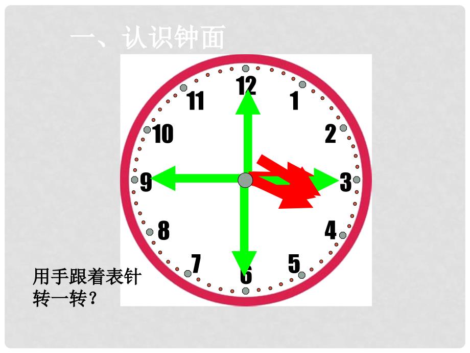 一年级数学上册 第7单元 认识钟表（认识整时）课件 新人教版_第4页