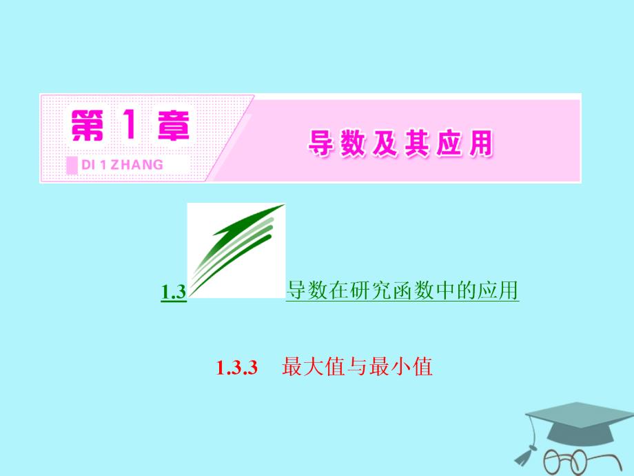 2022-2023学年高中数学 第一章 导数及其应用 1.3 导数在研究函数中的作用 1.3.3 最大值与最小值课件 苏教版选修2-2_第2页