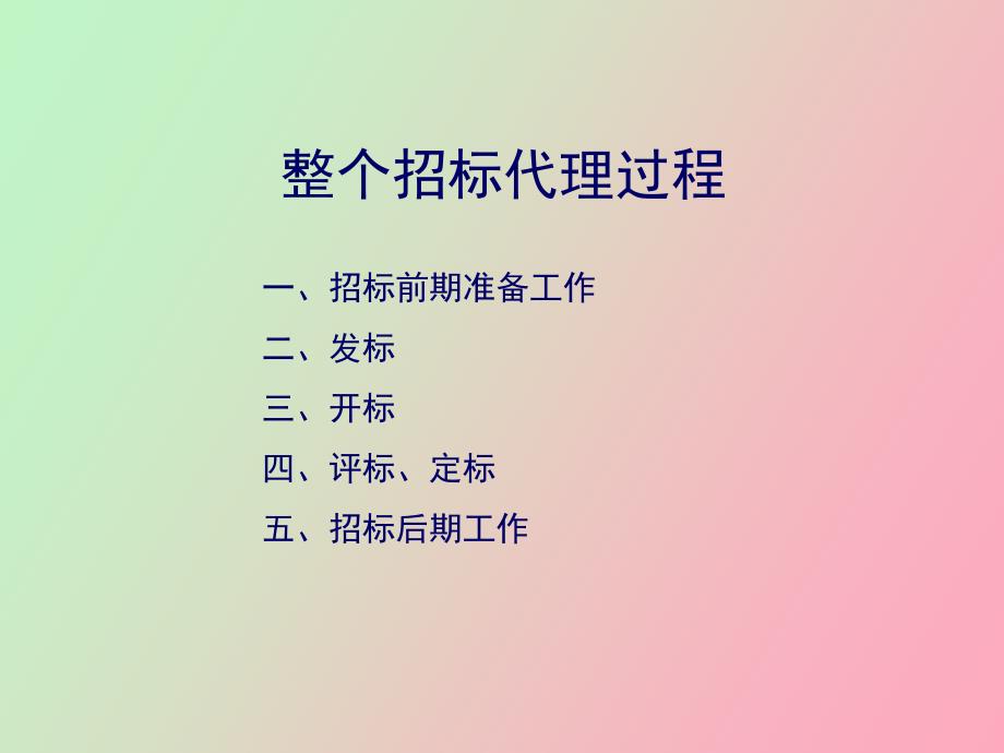 招标代理从业人员上岗证培训_第2页