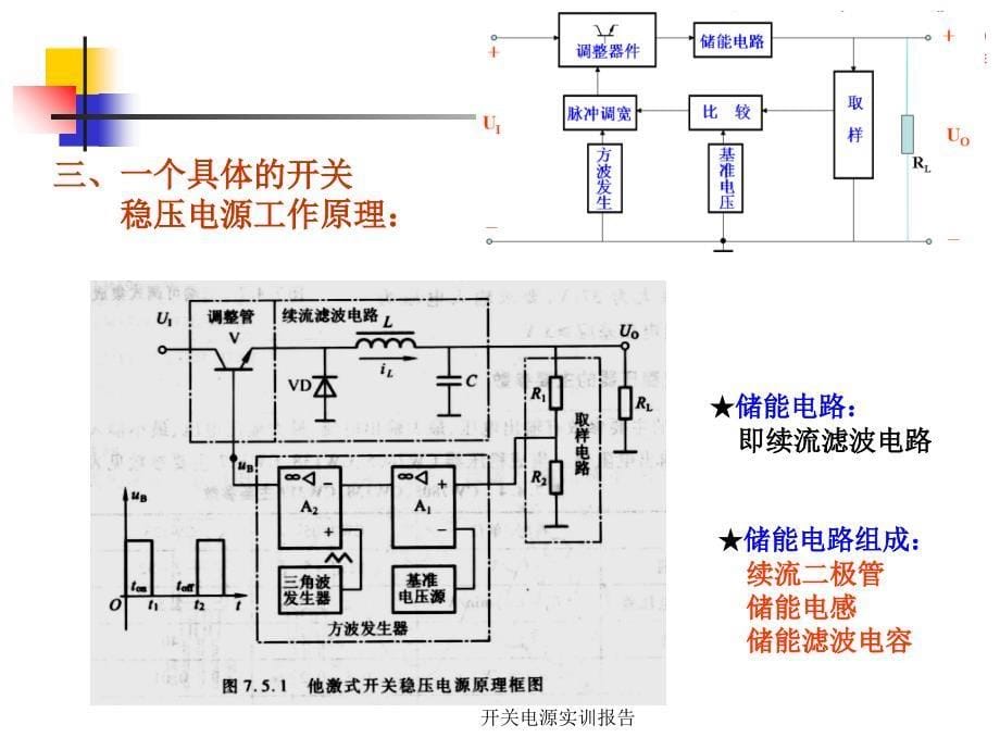 开关电源实训报告_第5页