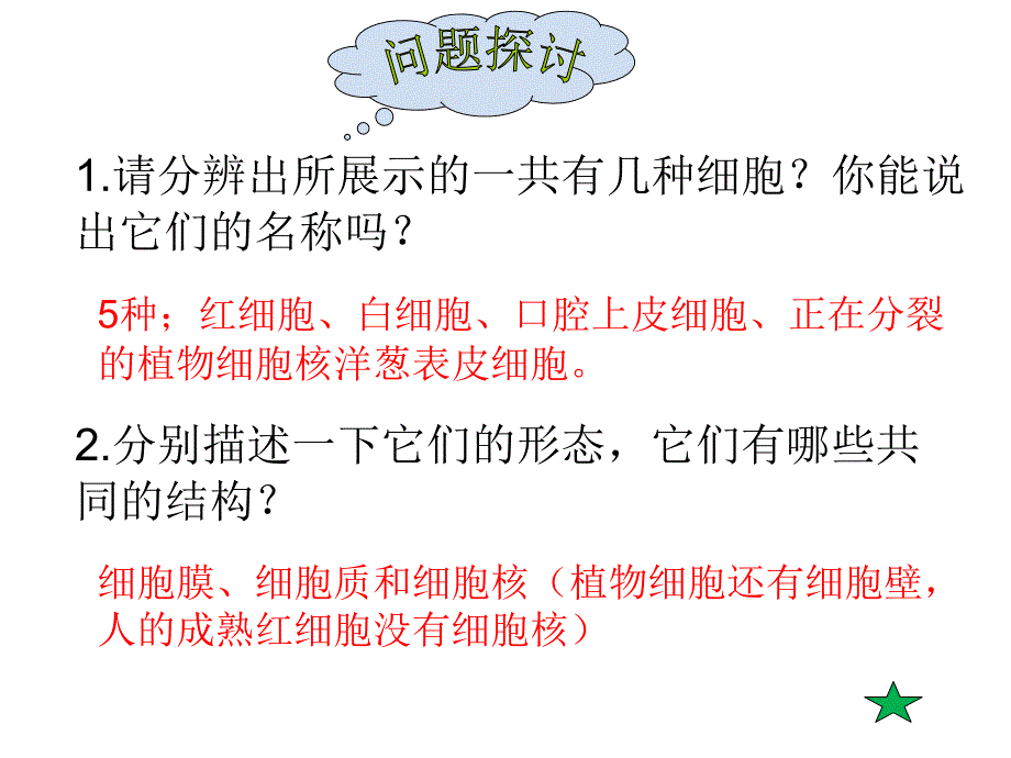 实验1使用高倍显微镜观察几种细胞_第3页