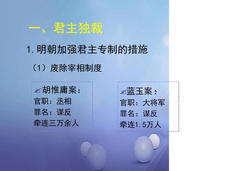 七年级历史下册第三单元第22课明清皇权膨胀与文化专制课件1北师大版_第2页