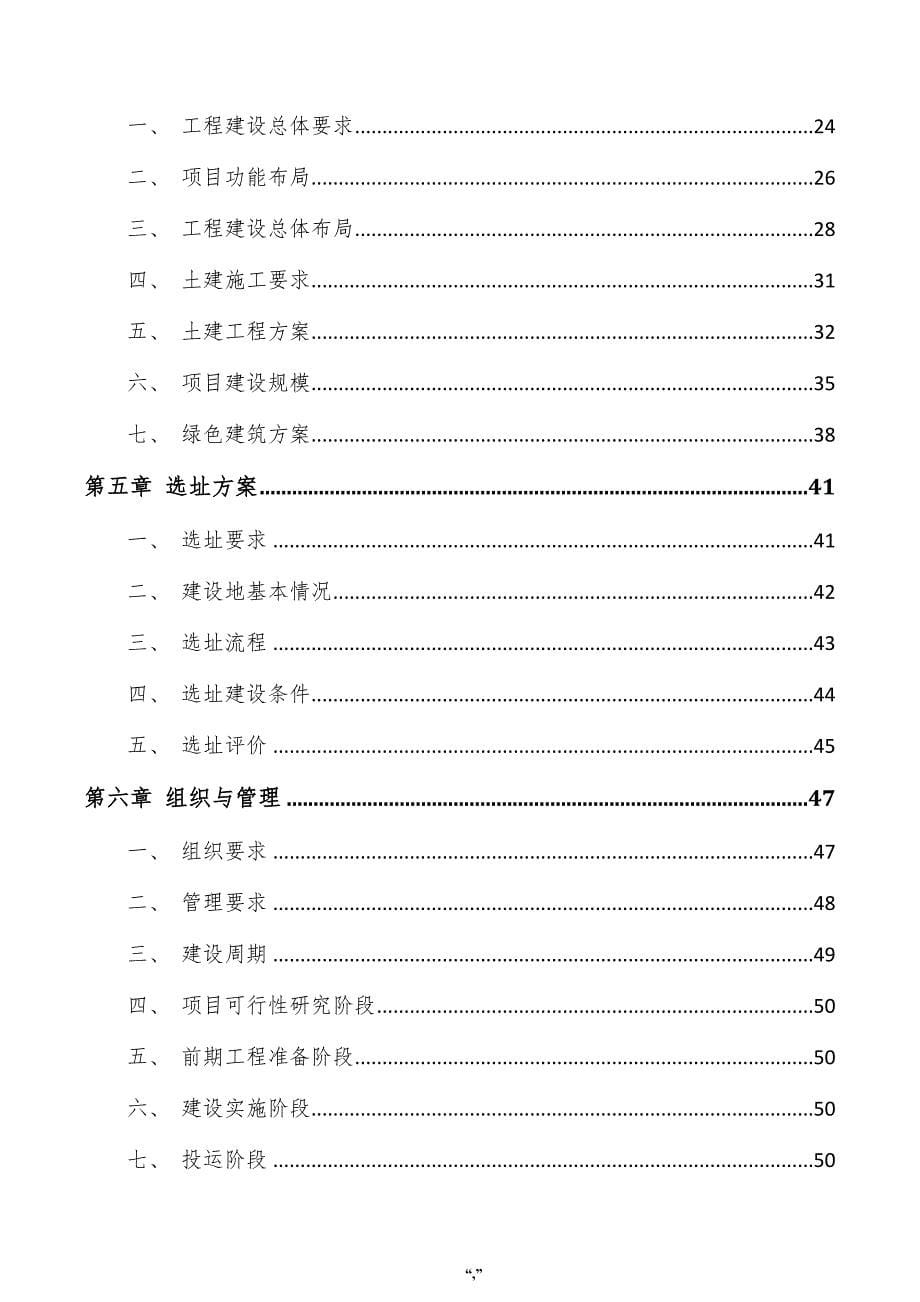 抑尘剂项目可行性研究报告（参考范文）_第5页