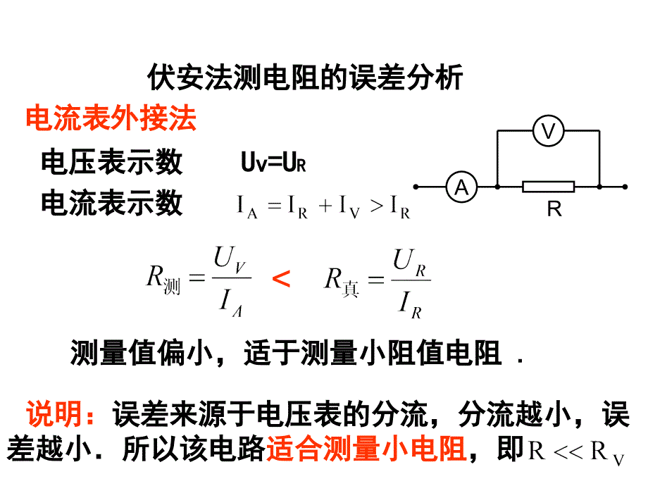 伏安法测电阻内接法和外接法_第3页