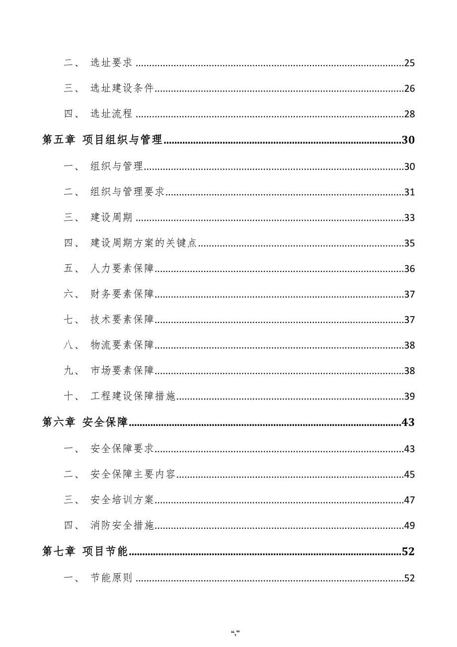 碳化硅制品项目实施方案（参考范文）_第5页