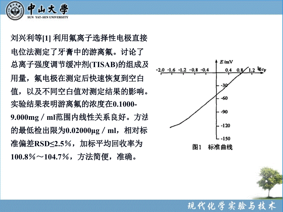 氟离子选择电极直接电位法测定牙膏中的氟_第4页