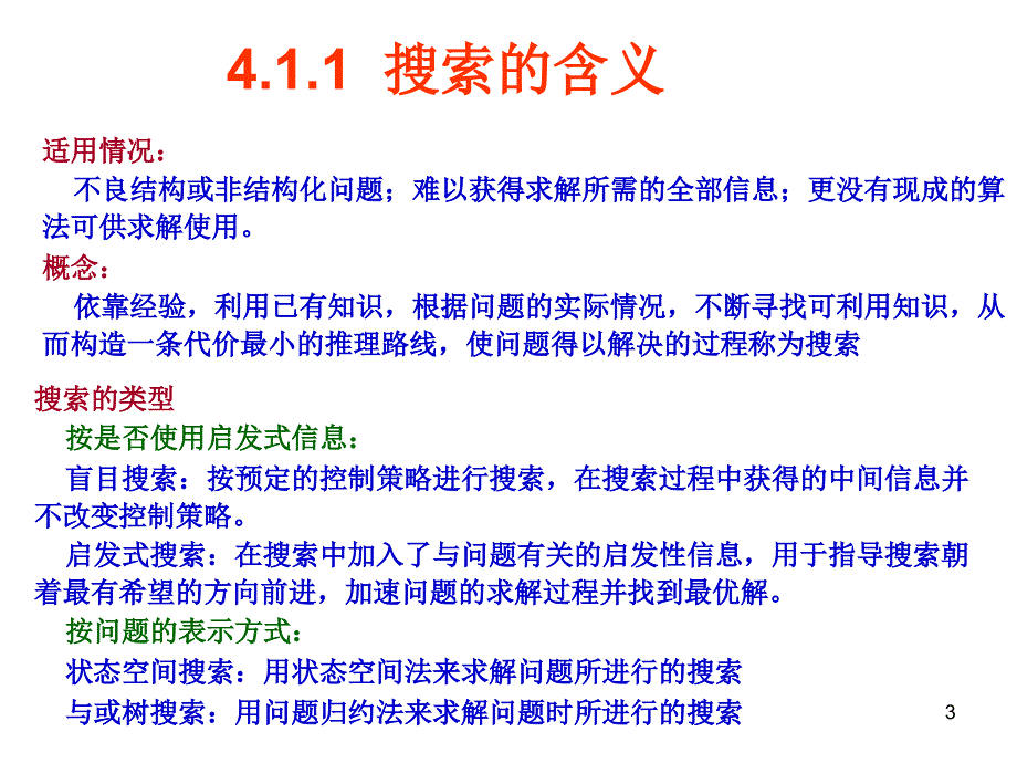 搜索是人工智能中的一个基本问题并与推理密切相关搜_第3页