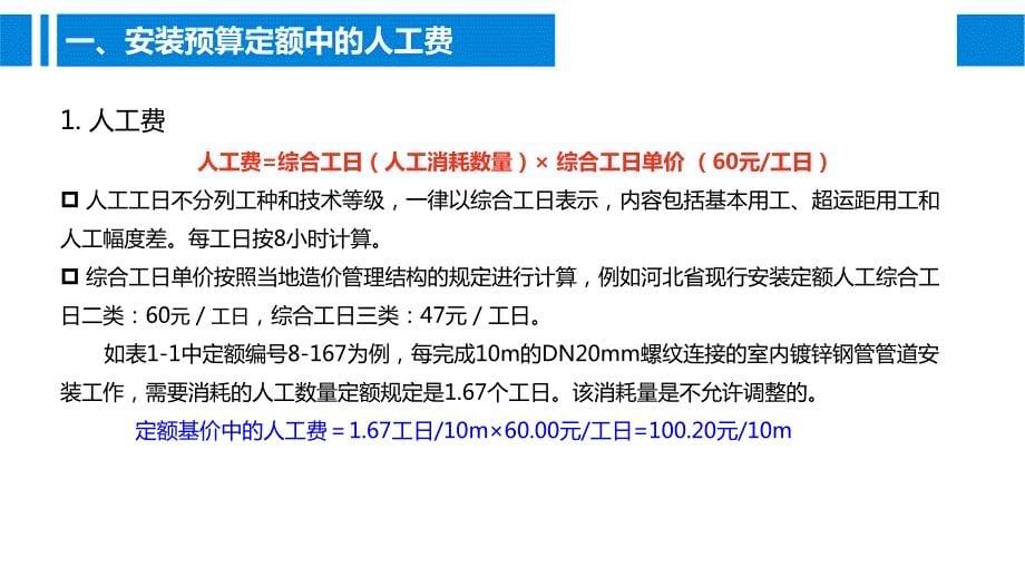 (4.2.1)--20安装工程预算定额的结构形式_第5页