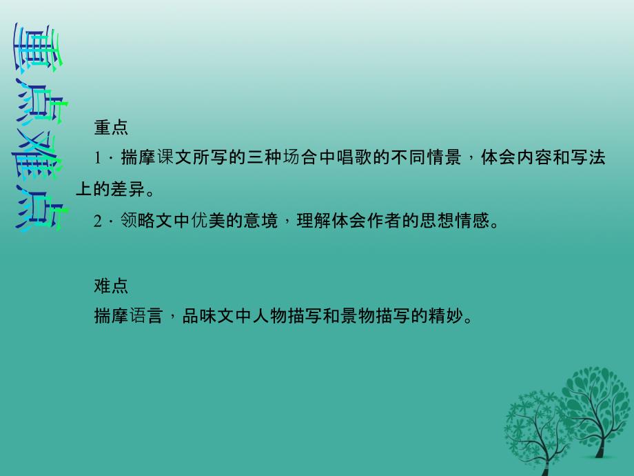 八年级语文下册 第四单元 16《云南的歌会》教学课件 （新版）新人教版_第3页