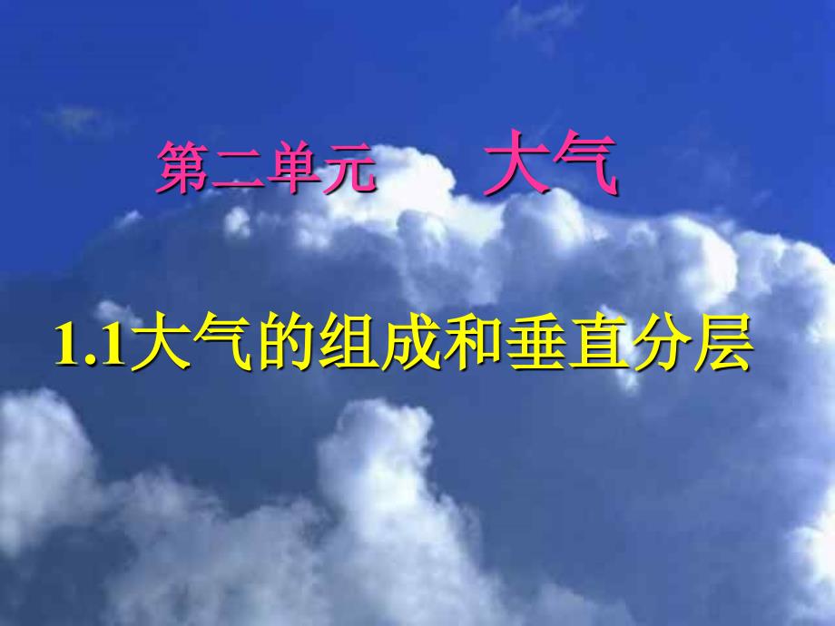 大气的组成与垂直分层.ppt_第1页