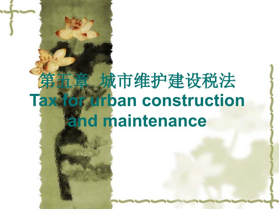 《城市维护建》PPT课件.ppt_第1页