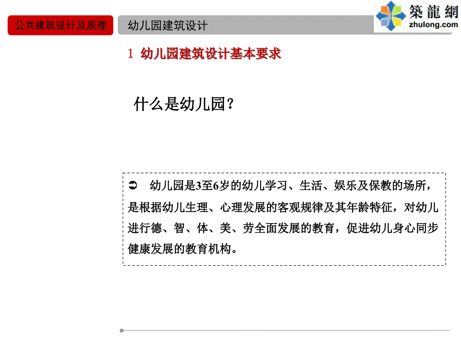 某幼儿园建筑设计方案文本ppt课件_第3页