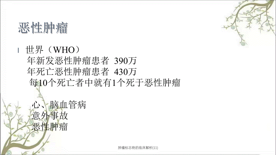 肿瘤标志物的临床解析11课件_第2页