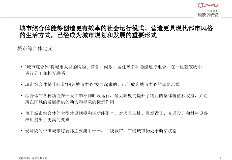 九州XX商业顾问有限公司城市综合体产品模型与目标城市筛选模型PPT89页_第2页