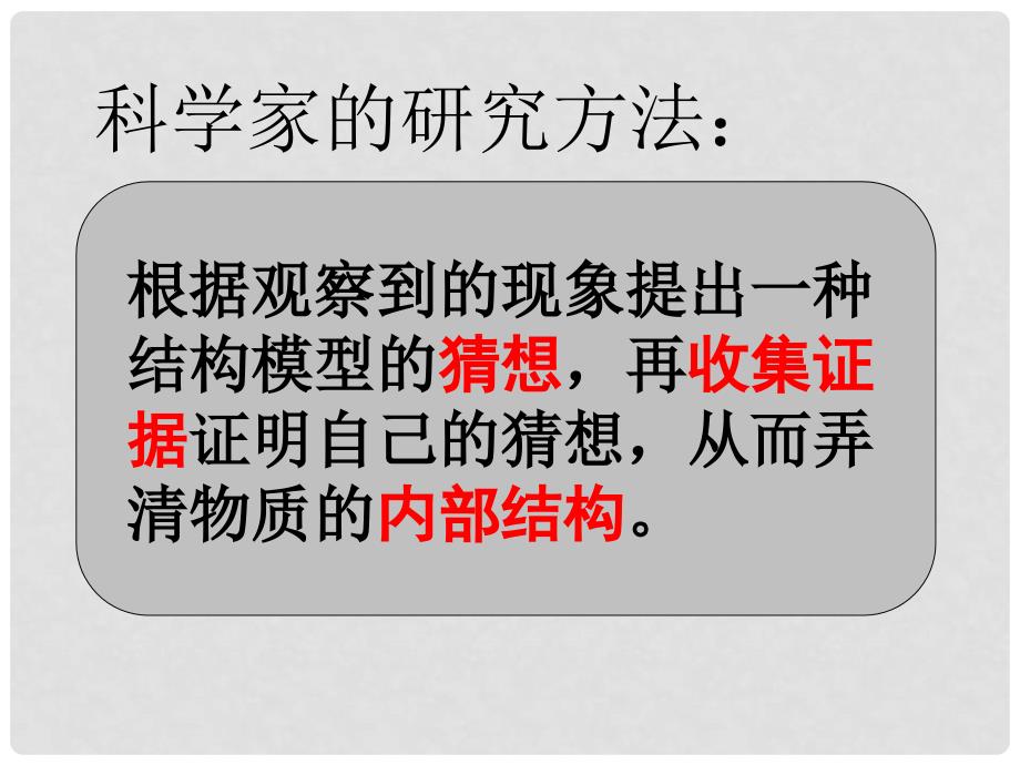 江苏省仪征市谢集中学八年级物理下册 走进分子世界课件 苏科版_第4页