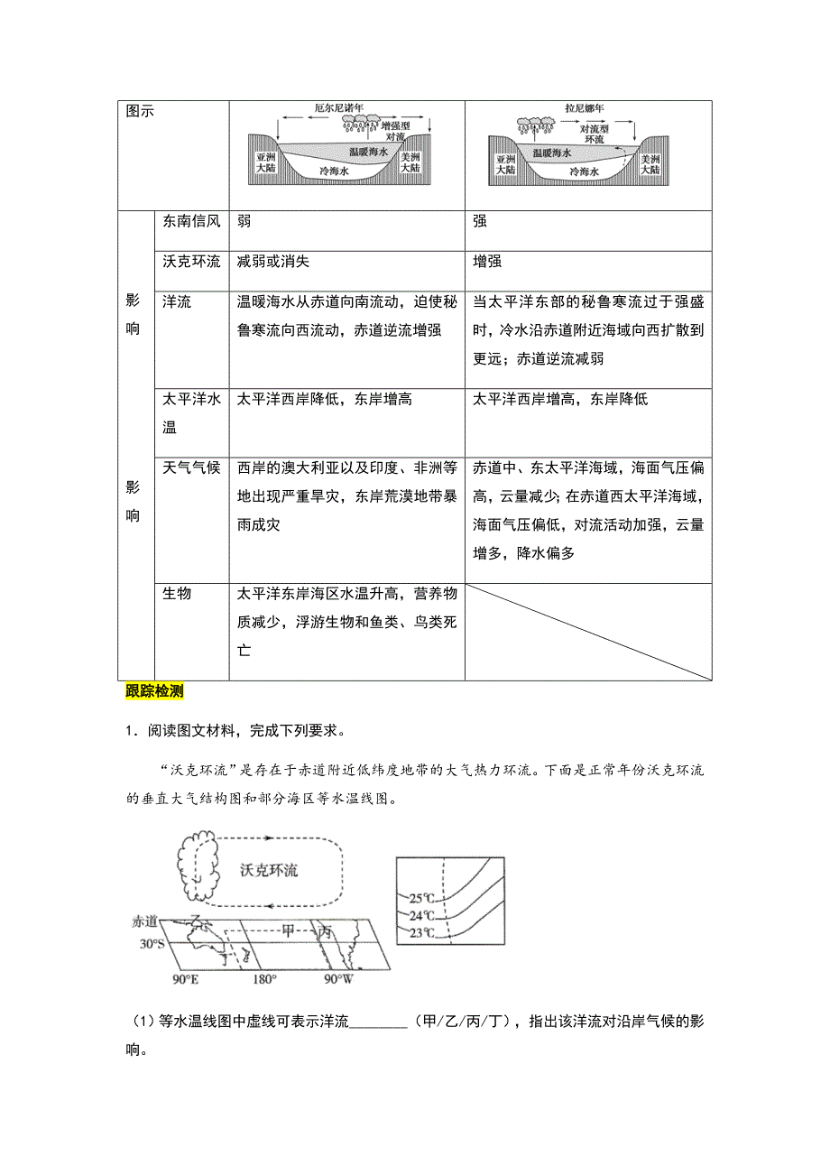 海—气相互作用 讲义-人教版（2019）高中地理选择性必修第一册_第4页