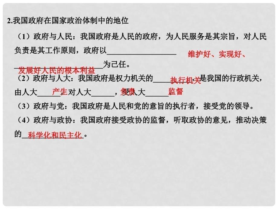 高考政治一轮复习 单元复习课特色讲座六课件 新人教版_第5页