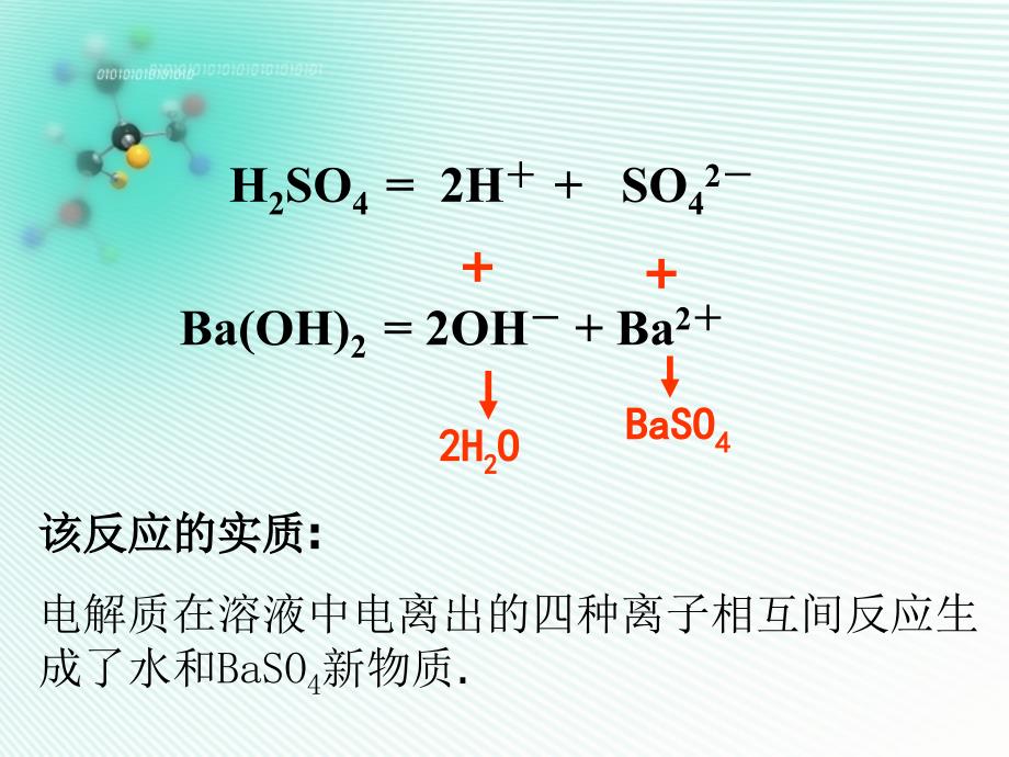 鲁科版高中化学电解质在水溶液中的反应精品课件_第4页