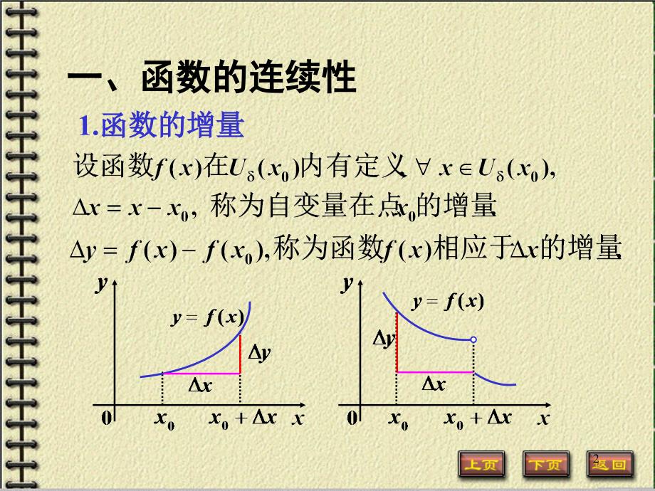 1-8函数的连续与间断,闭区间连续函数的性质PowerPoint 演示文稿_第2页