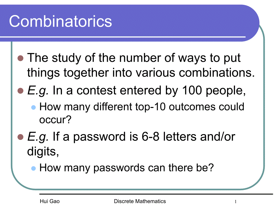 离散数学英文课件：DM_lecture5_1_4 Sum and Product Rules_第1页