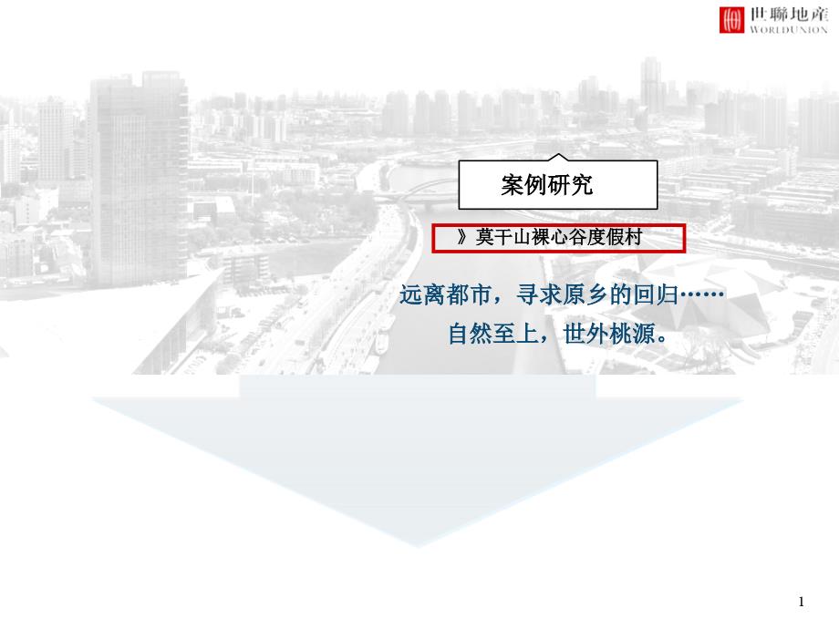 1213莫干山裸心谷度假村案例研究_第1页