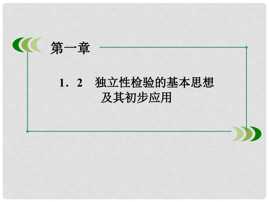 高中数学 1.2 独立性检验的基本思想及其初步应用课件 新人教A版选修12_第2页