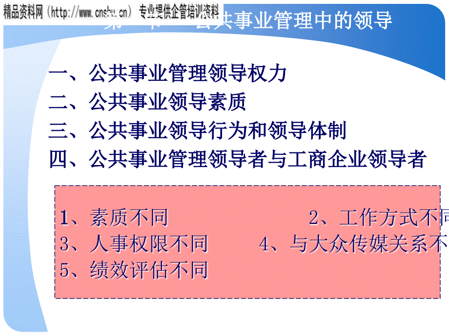 公共事业管理中的领导权力与素质_第2页