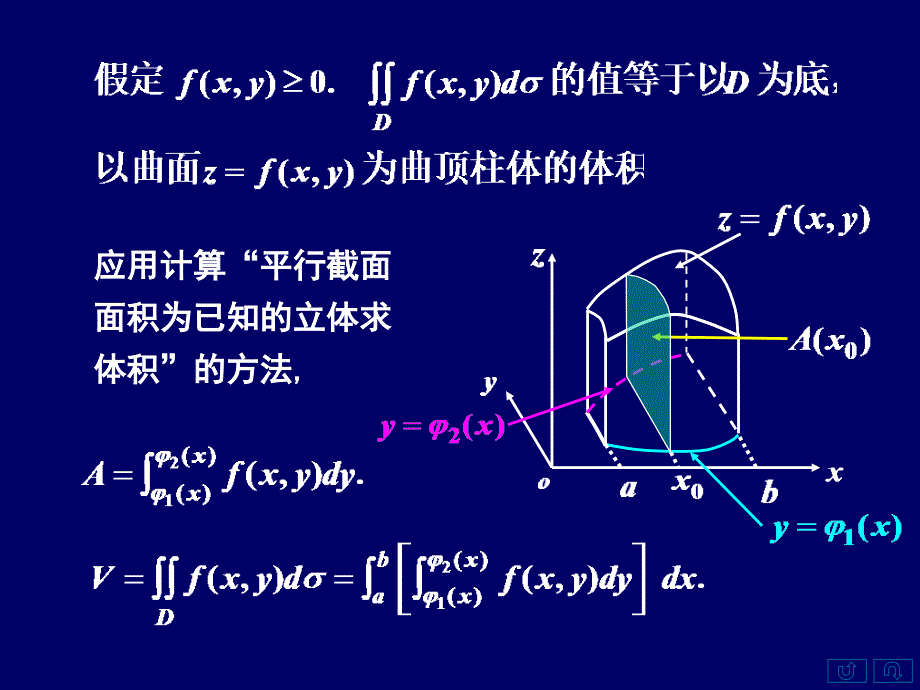 一利用直角坐标计算二重积分二小结_第3页