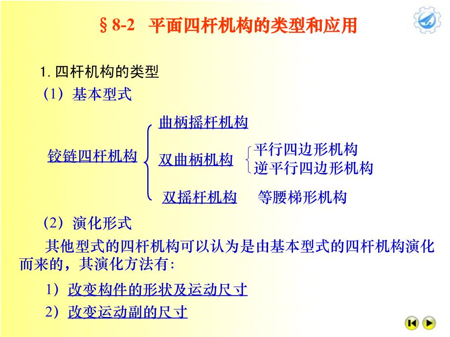 机械原理第八章平面连杆机构及其设计_第4页