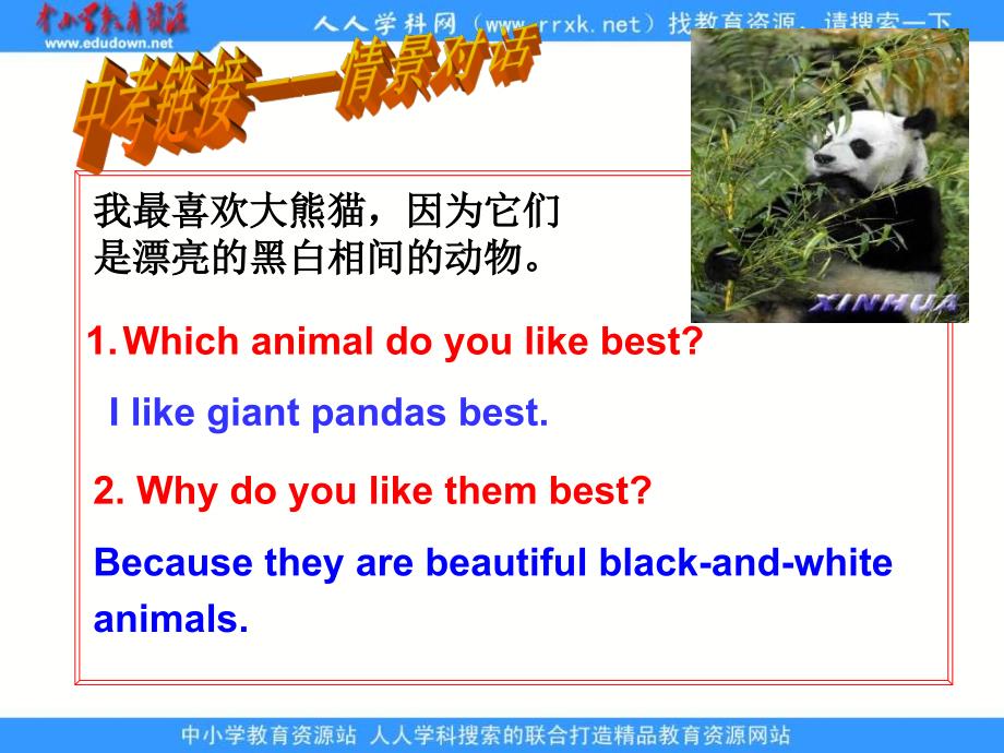 牛津译林版八上Unit 4Wild animalsppt复习课件_第2页