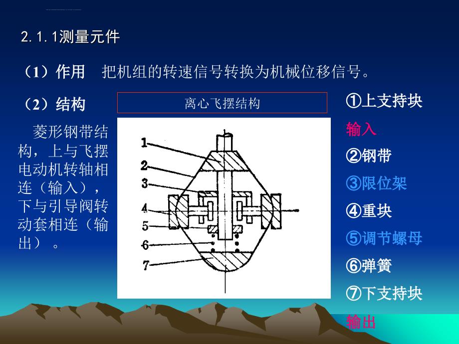 第二章水轮机调节系统工作原理ppt课件_第4页