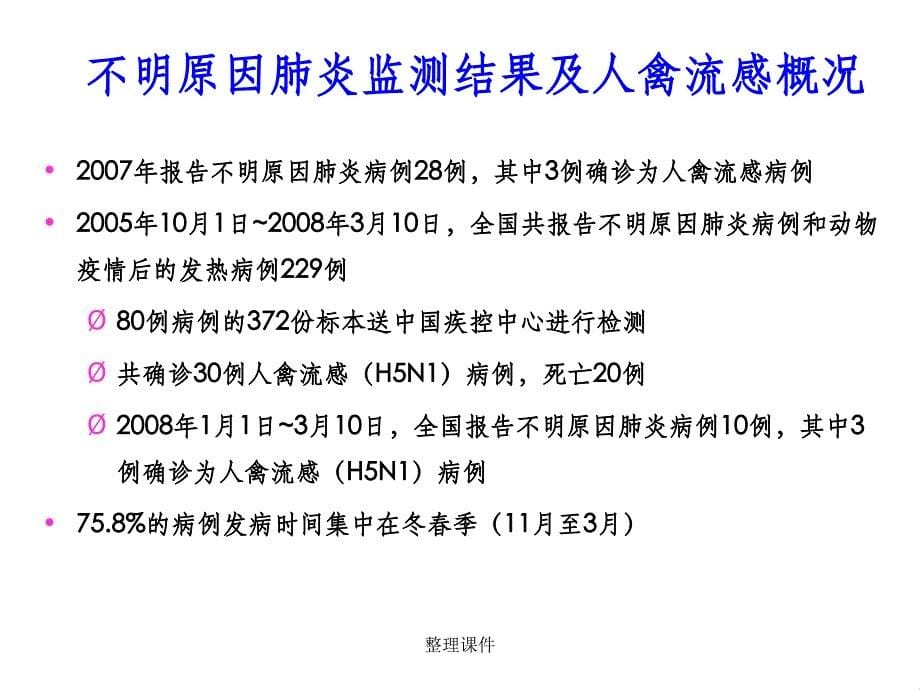 对基层医务人员的培训提高对人禽流感的发现报告能力_第5页