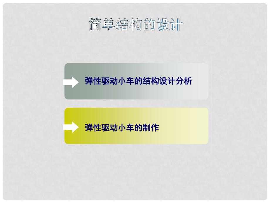 高中通用技术 第一单元 结构与设计 简单结构的设计（第3课时）课件 苏教版必修2_第2页