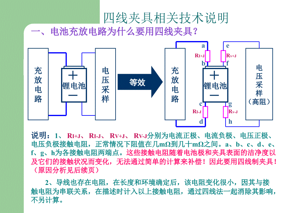 电池充放电测试四线夹具说明_第1页