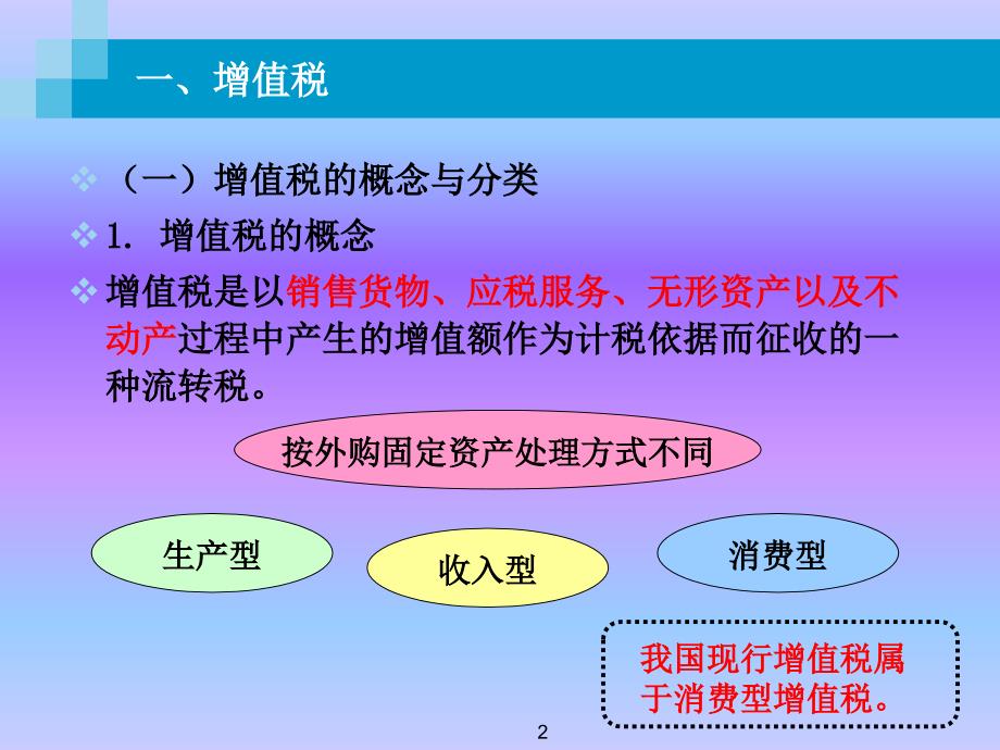 财经法规与会计职业道德增值税课堂PPT_第2页